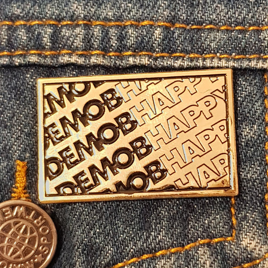 Logo Repeat Pin Badge