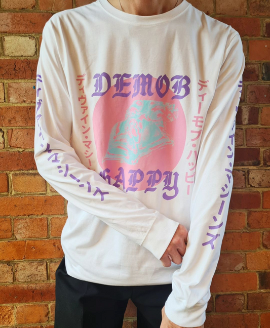 Divine Machines Long Sleeve - White