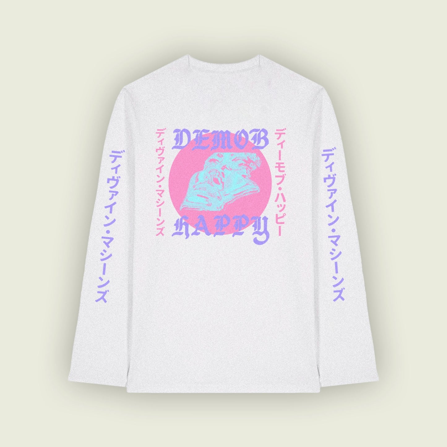 Divine Machines Long Sleeve - White