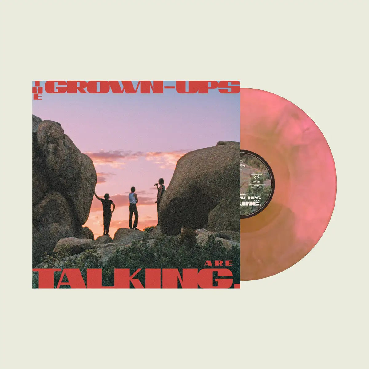The Grown-Ups Are Talking - Dusk Pink Vinyl - Alternative Cover