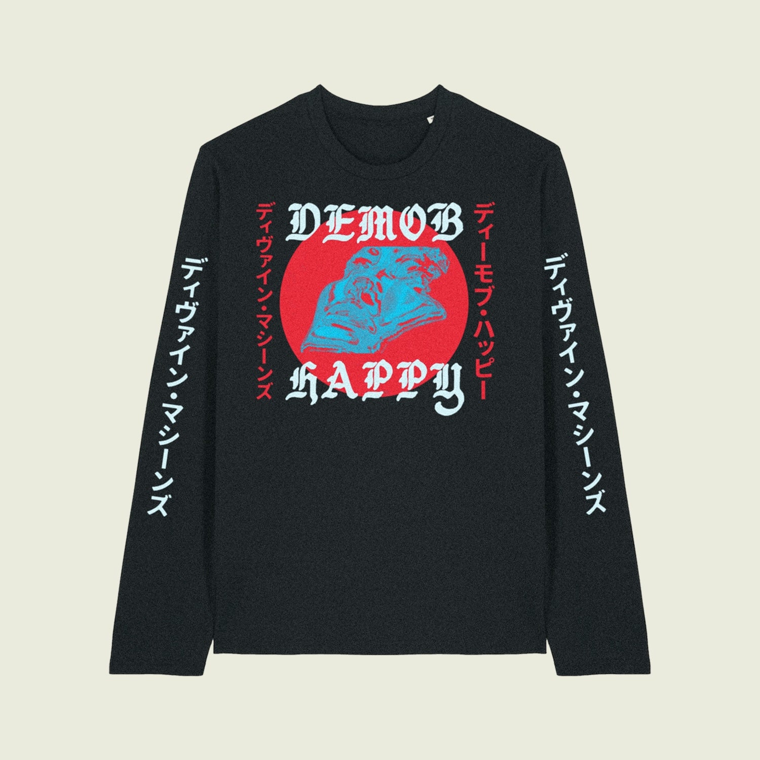 Divine Machines Long Sleeve - Black – Demob Happy
