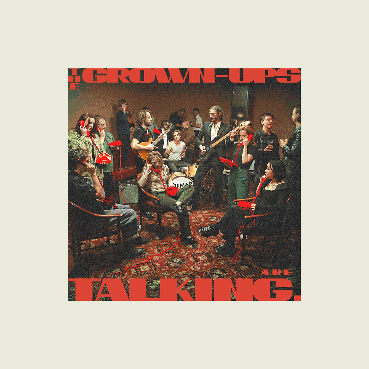 The Grown-Ups Are Talking - Deluxe Tortoiseshell Vinyl + Signed Poster